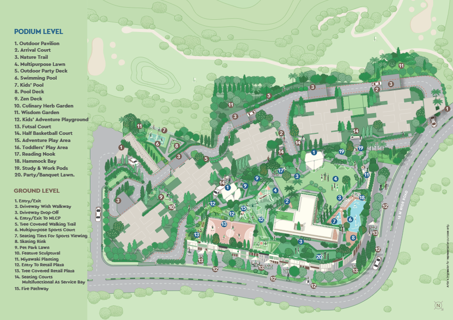 Godrej Green Terraces #Aerophase Master Plan Layout - Panvel Navi Mumbai